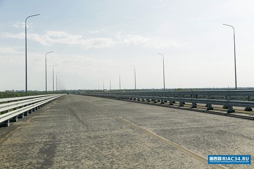 Мост через реку Ахтубу в Волгоградской области. Фото: РИАЦ, Александр Куликов
